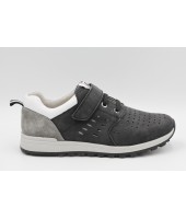 FL-K17771 PBT Полуботинки детские Flois-Kids, комб.кожа, цвет черный, р-р 32-37