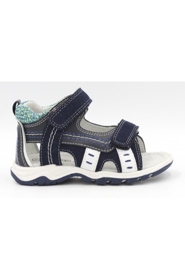 FL-ST16351 SA Сандали детские Flois-Kids, кожа нат., цвет голубой, р-р 27-32