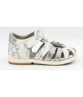 FL-ST17510 BS Босоножки детские Flois-Kids, иск.кожа, цвет серебряный, р-р 21-26
