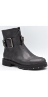 Сапоги детские Flois-Kids, иск.кожа, цвет т.серый, р-р 33-38 FL-S14051 SPB 