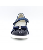 Туфли детские Flois Beautiful, иск.кожа, цвет т.синий, р-р 33-38 FL-S11136 TD 