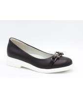 Туфли детские Flois Beautiful, иск.кожа, цвет черный, р-р 33-38 FL-S11147 TD 