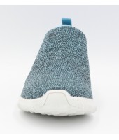 FL-HX16251 PBT Полуботинки детские FESS, текстиль, цвет бирюзовый, р-р 33-38