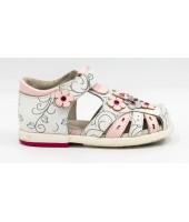 FL-ST17511 BS Босоножки детские Flois-Kids, иск.кожа, цвет бело-розовый, р-р 21-26