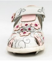 FL-ST17511 BS Босоножки детские Flois-Kids, иск.кожа, цвет бело-розовый, р-р 21-26
