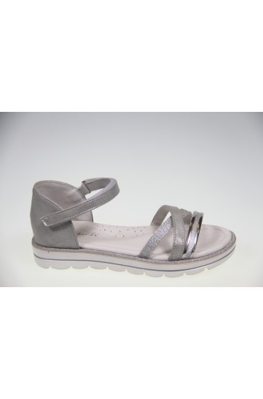FL-VL8558 BS Босоножки детские Flois-Kids, иск.кожа, цвет серебро, р-р 31-36