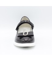 Туфли детские Flois Beautiful, иск.кожа, цвет т.серый, р-р 33-38 FL-S11160 TD 