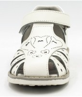 FL-ST17515 BS Босоножки детские Flois-Kids, нат.кожа, цвет бело-синий, р-р 27-32