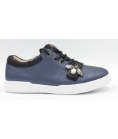 FL-W17270 PBT Полуботинки детские Flois-Kids, иск.кожа, цвет серебро, р-р 32-37