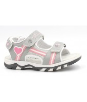 FL-AN17352 BS Босоножки детские Flois-Kids, иск.кожа, цвет серый, р-р 24-29