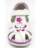 FL-ST17517 BS Босоножки детские Flois-Kids, иск.кожа, цвет бело-синий, р-р 27-32