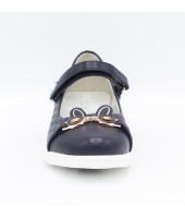 Туфли детские Flois Beautiful, иск.кожа, цвет т.синий, р-р 27-32 FL-S11168 TD 