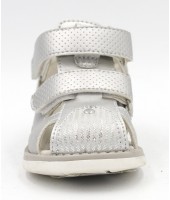 FL-U8502 BS Босоножки детские Flois-Kids, иск.кожа, цвет серебро, р-р 20-25