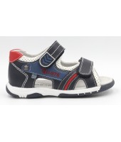 FL-MM16328 SA Сандалии детские Flois-Kids, нат.кожа, цвет т.синий, р-р 21-26