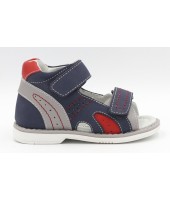 FL-ST16346 SA Сандали детские Flois-Kids, иск.кожа, цвет т.синий, р-р 20-25