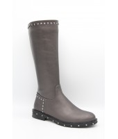 Сапоги детские Flois-Kids, иск.кожа, цвет т.серый, р-р 33-38 FL-S14011 SPB 