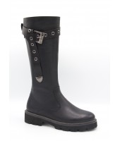 Сапоги детские Flois-Kids, иск.кожа, цвет черный, р-р 33-38 FL-S14026 SPB