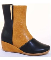 Сапоги детские Flois-Kids, цвет коричнево-черный, р.33-38 (7 пар) FL-S00989 SPB  