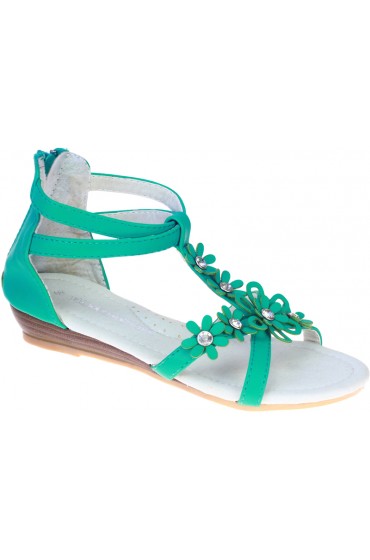 Босоножки детские Flois beautifull, цвет зеленый, р-р 28-35 FL-00309 BS 