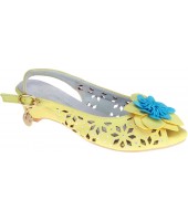 Босоножки детские Flois beautifull, цвет желтый, р-р 30-36 FL-00316 BS 