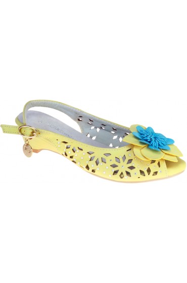 Босоножки детские Flois beautifull, цвет желтый, р-р 30-36 FL-00316 BS 