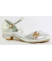 Туфли детские Flois-Kids, цвет серебряный, р.31-36 FL-NY01482  